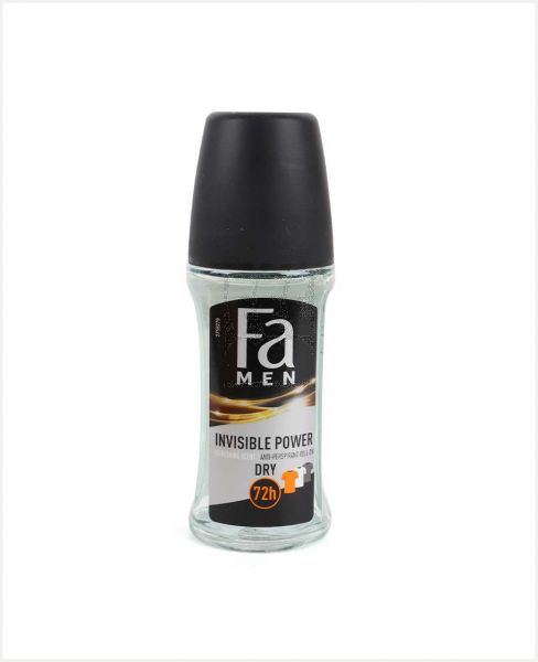 FA MEN INVISIBLE POWER DEO ROLL ON 50ML