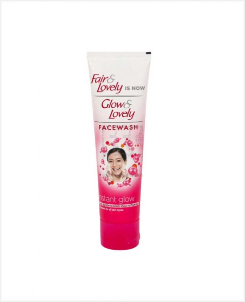 GLOW & LOVELY INSTANT GLOW FACE WASH MULTI VITAMIN 100GM