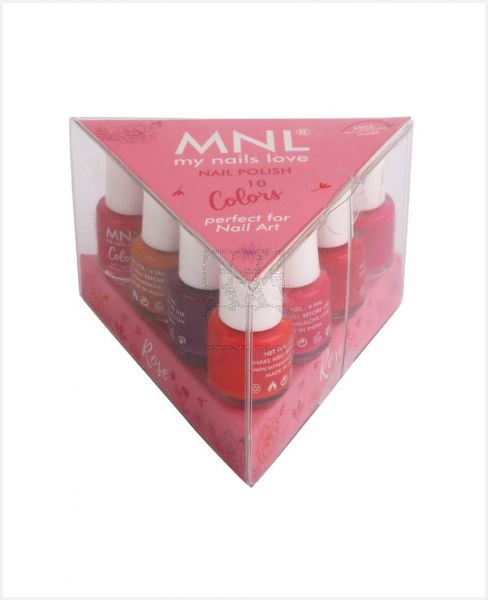 MNL PASTEL PARADISE NAIL COLOR 10X4.5ML