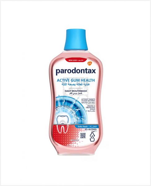 PARODONTAX DAILY GUM CARE EXTRA FRESH MOUTHWASH 500ML