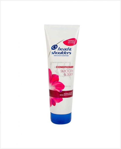 HEAD & SHOULDERS SMOOTH AND SILKY CONDITIONER 275ML