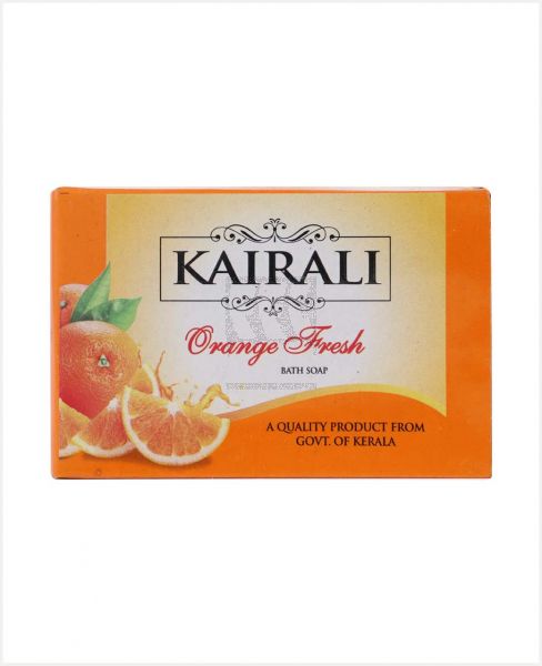 KAIRALI ORANGE FRESH BATH SOAP 90GM