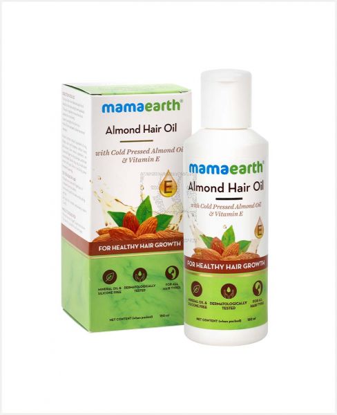 MAMAEARTH ALMOND HAIR OIL FOR HEALTHY HAIR GROWTH 150ML