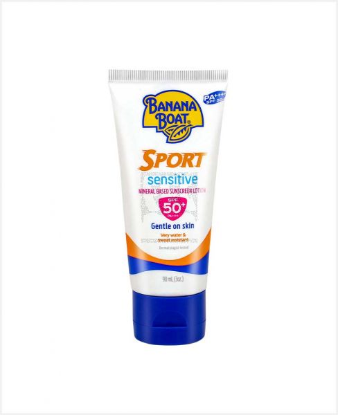 BANANA BOAT SIMPLY PROTECT SPORT SUNSCRN LOTION SPF50+ 90ML