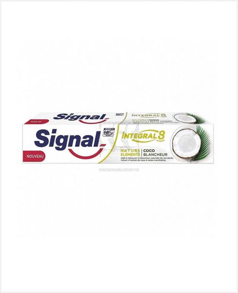 SIGNAL INTEGRAL 8 ACTIONS COCO TOOTHPASTE 75ML
