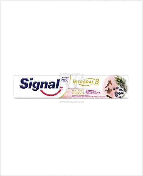 SIGNAL INTEGRAL 8 ACTIONS CLOVE(GIROFLE) TOOTHPASTE 75ML