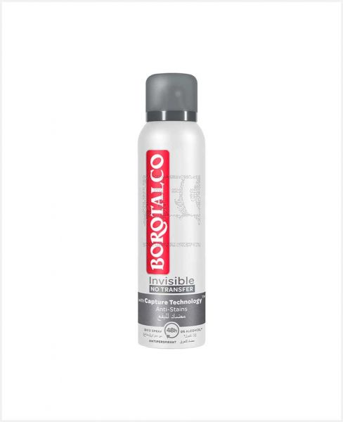 BOROTALCO DEO SPRAY 48H INVISIBLE 150ML @S/OFFER