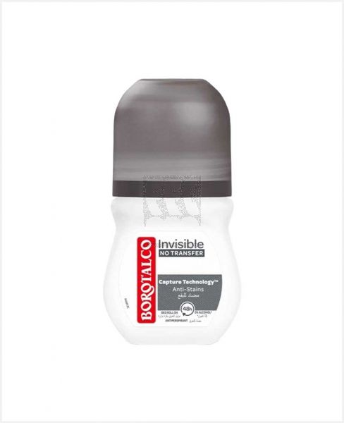 BOROTALCO DEO ROLL ON 48H INVISIBLE 50ML@S/OFFER