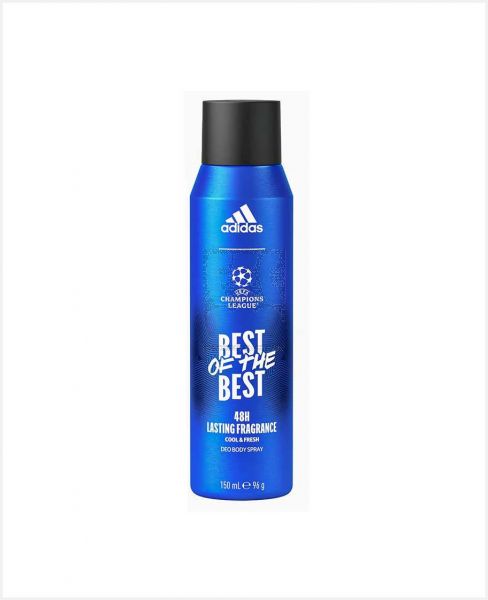 ADIDAS BEST OF THE BEST DEO BODY SPRAY COOL AND FRESH 150ML