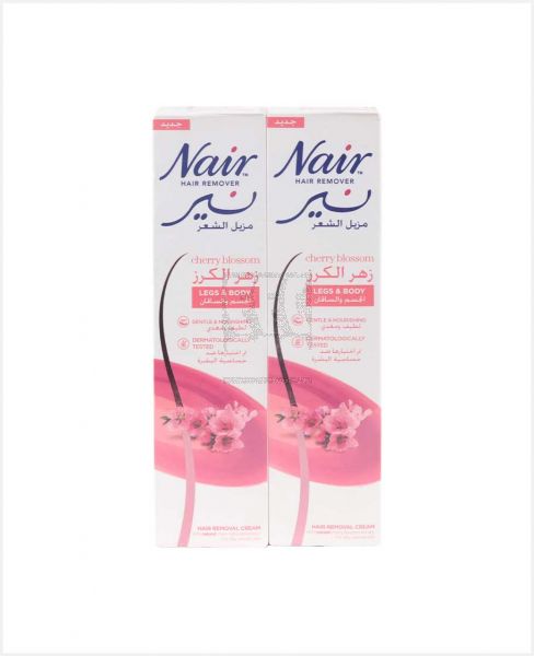 NAIR HAIR REMOVER CHERRY BLOSSOM 2SX110ML @25% OFF