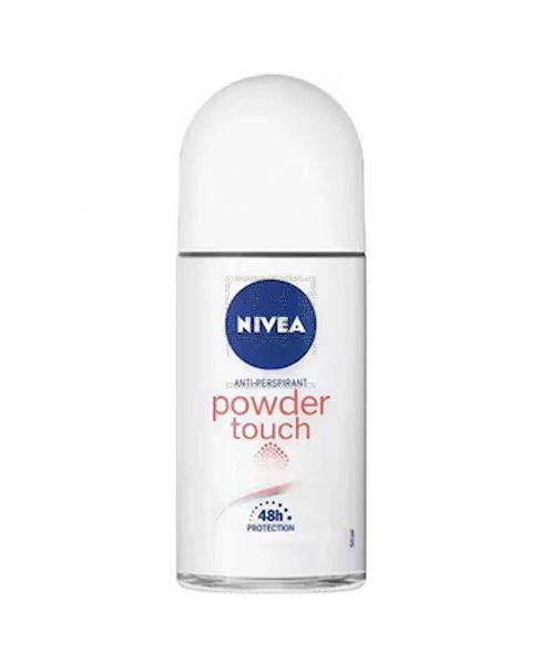 NIVEA A/P ROLL ON POWDER TOUCH (FEMALE) 2X50ML @15%OFF