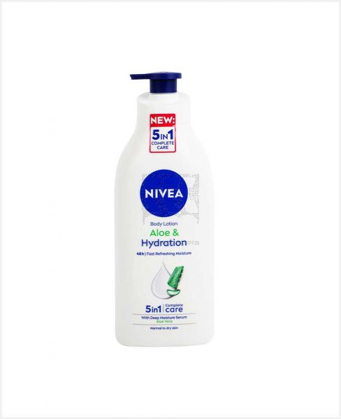 NIVEA ALOE & HYDRATION BODY LOTION 625ML @15%OFF