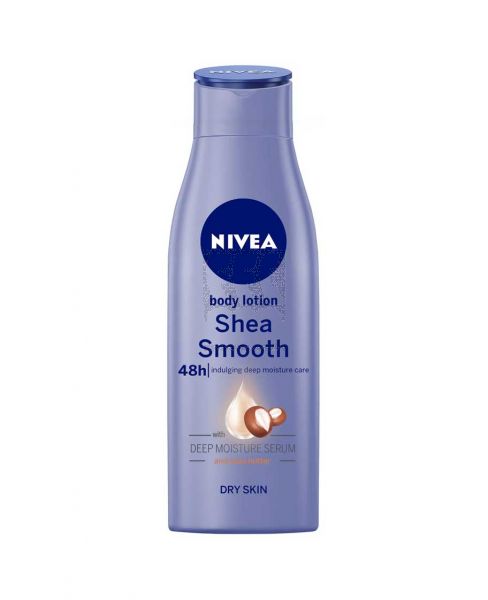 NIVEA SMOOTH BODY LOTION SHEA BUTTER 2X250ML @20%OFF