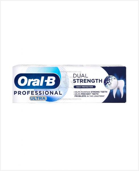 ORAL-B DUAL STRENGTH DAILY PROTECTION TOOTHPASTE 75ML