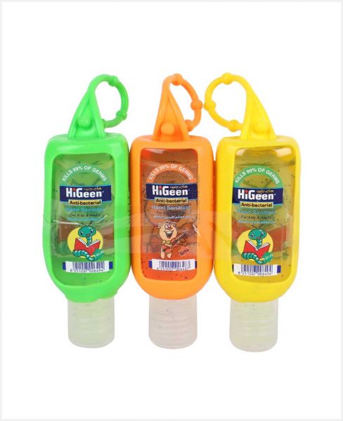 HIGEEN HAND SANITIZER FOR KIDS ASSORTED 3SX50ML PROMO