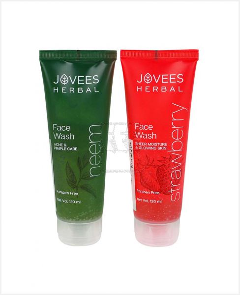 JOVEES FACE WASH ASSORTED 2X120ML @S.OFFER