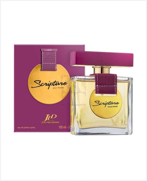 JEAN PAUL DUPONT SCRIPTURE POUR FEMME EDP 100ML