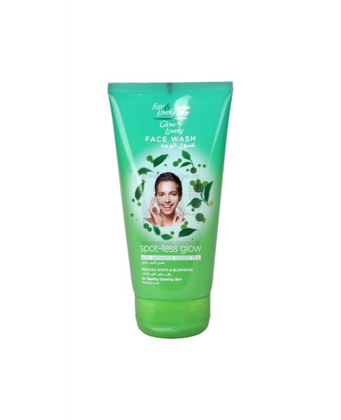 GLOW & LOVELY SPOT-LESS GLOW W/JAPAN GRN TEA FACEWASH 150GM