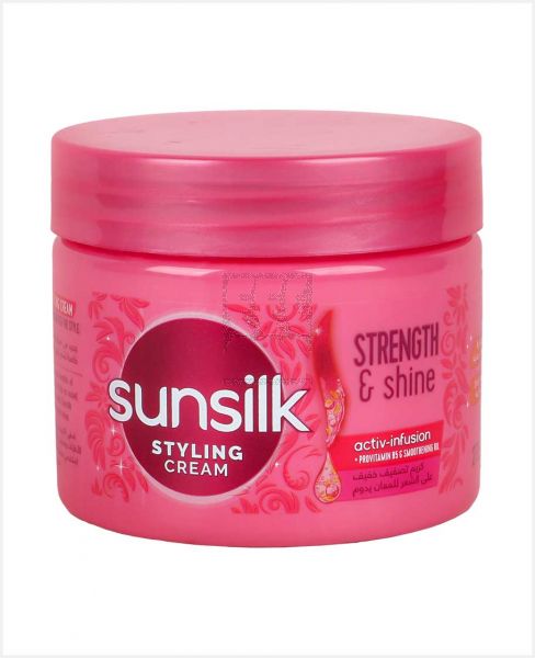 SUNSILK STRENGTH & SHINE STYLING CREAM 275ML