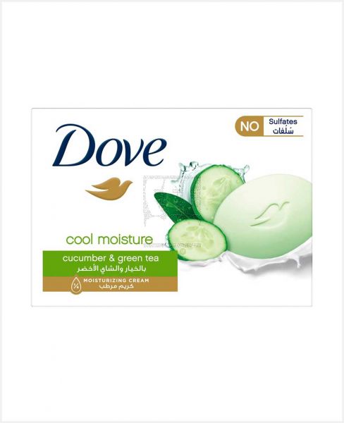 DOVE COOL MOISTURE CUCUMBER & GREEN TEA SOAP 125GM