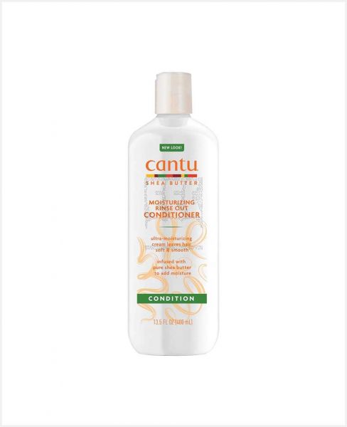 CANTU MOISTURIZING RINSE OUT CONDITIONER 400ML