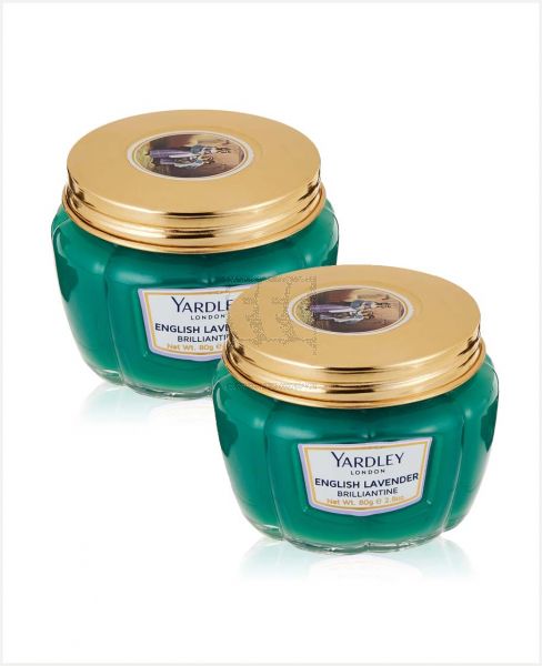 YARDLEY ENGLISH LAVENDER BRILLIANTINE 2X80GM