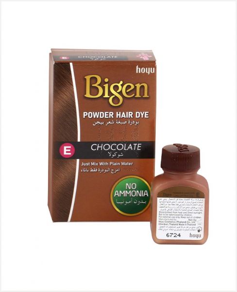 BIGEN CHOCOLATE POWDER HAIR DYE 6GM
