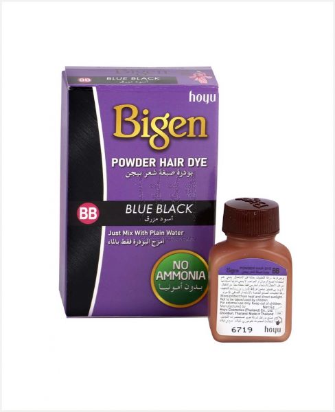 BIGEN BLUE BLACK POWDER HAIR DYE 6GM