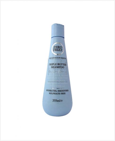 ZERO FRIZZ TRIPLE BUTTER SHAMPOO 355ML PROMO