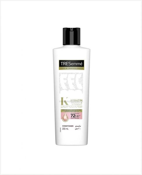 TRESEMME KERATIN SMOOTH & STRAIGHT CONDITIONER 200ML