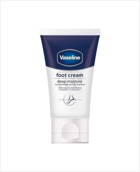 VASELINE DEEP MOISTURE FOOT CREAM 55GM