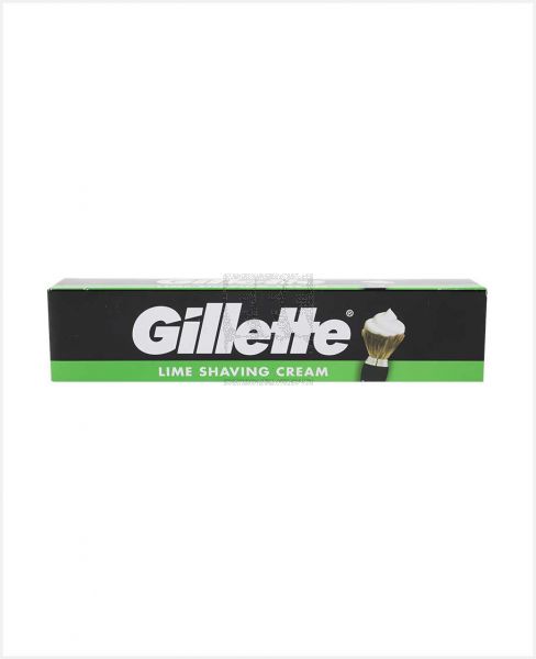 GILLETTE LIME SHAVING CREAM 70GM (65.42ML)