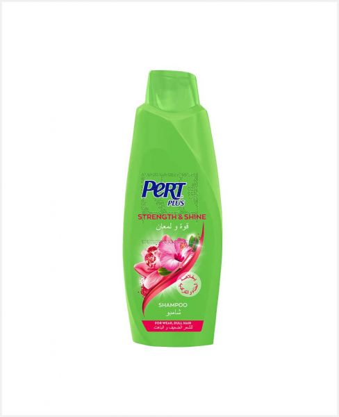 PERT PLUS STRENGTH & SHINE HENNA HIBISCUS SHAMPOO 600ML