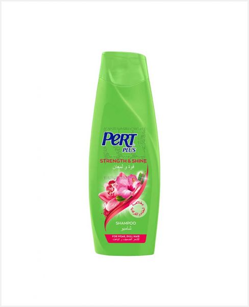 PERT PLUS STRENGTH & SHINE HENNA HIBISCUS SHAMPOO 400ML