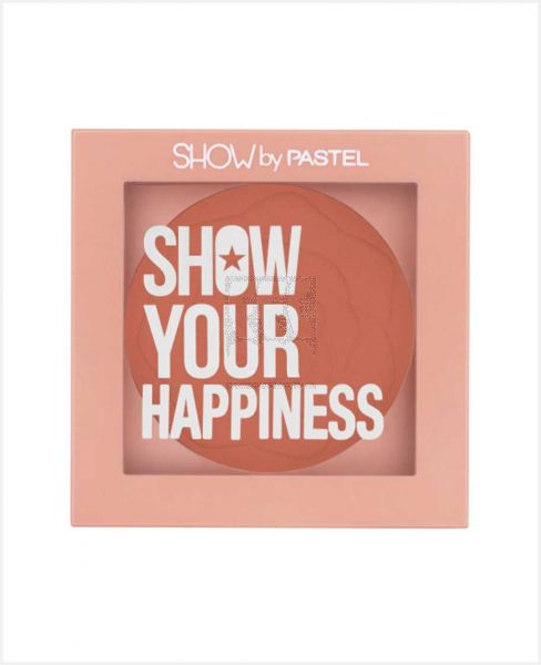 SHOW BY PASTEL SHOW YOUR HAPPINESS BLUSH 205 4.2GM