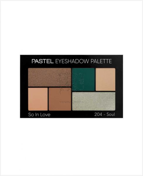 PASTEL PROFASHION EYESHADOW PALETTE SO IN LOVE 204 6.6GM