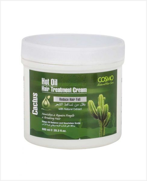 COSMO HOT OIL HAIR TREATMENT CREAM CACTUS 600ML