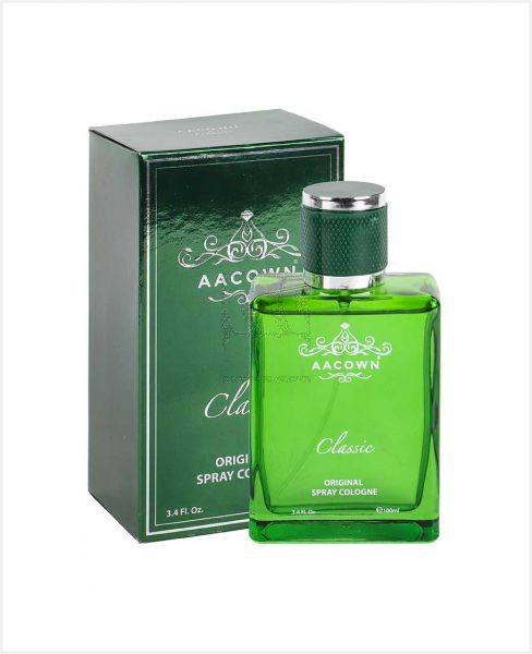 AACOWN CLASSIC ORIGINAL SPRAY COLOGNE 100ML