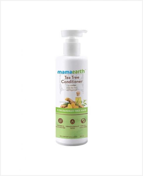MAMAEARTH TEA TREE CONDITIONER WITH TEA TREE & GINGER OIL 250ML