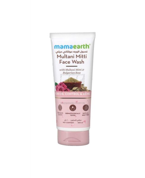 MAMAEARTH MULTANI MITTI FACE WASH 100ML