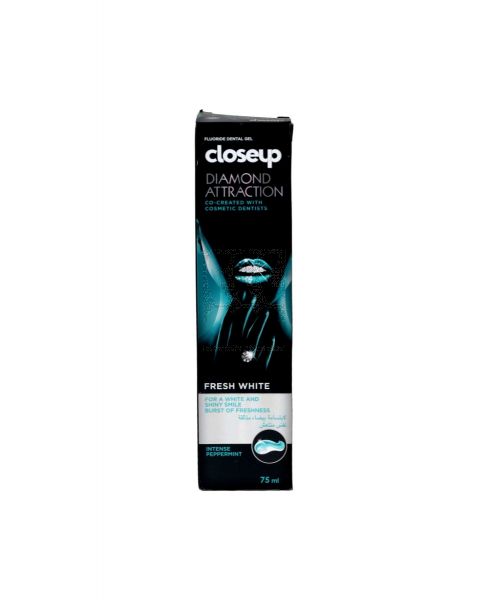 CLOSE UP FRESH WHITE INTENSE PEPPERMINT TOOTHPASTE 75ML
