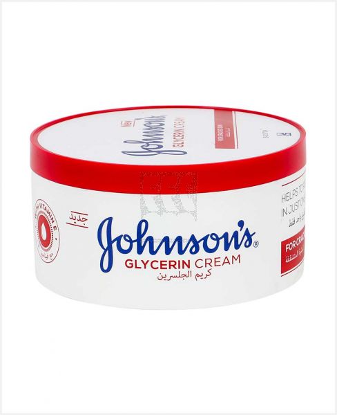 JOHNSON'S GLYCERIN CREAM 300ML