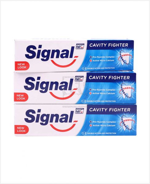 SIGNAL CAVITY FIGHTER TOOTHPASTE 3X120ML