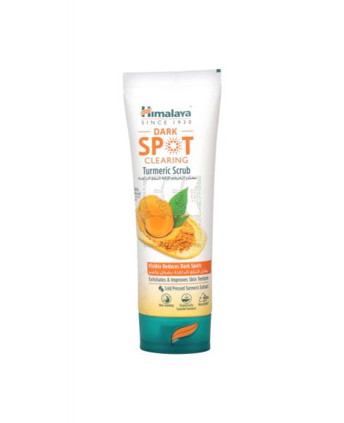 HIMALAYA DARK SPOT CLEARING TURMERIC SCRUB 75ML
