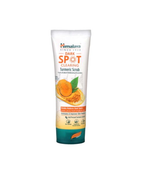 HIMALAYA DARK SPOT CLEARING TURMERIC SCRUB 75ML