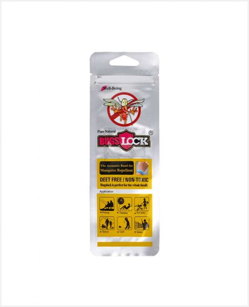 BUGSLOCK AROMATIC BAND MOSQUITO REPELLENT