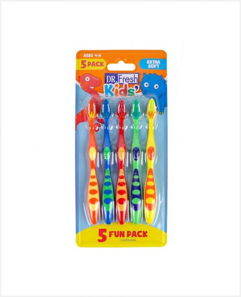 DR. FRESH KIDS EXTRA SOFT TOOTHBRUSH 4-8YEARS 5S