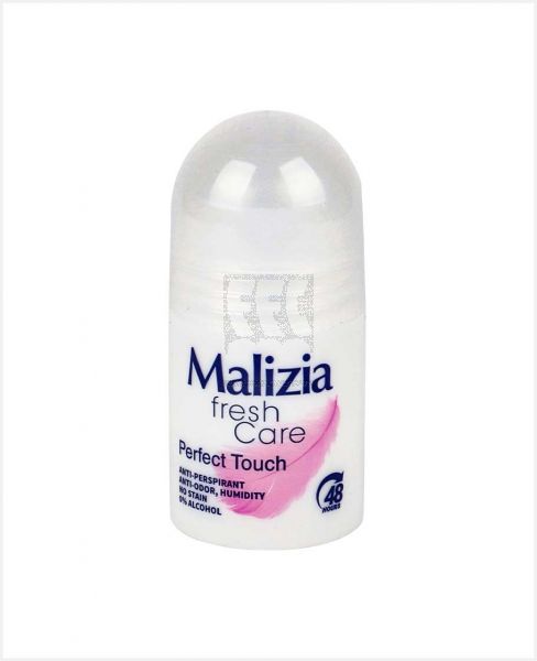 MALIZIA FRESH CARE PERFECT TOUCH ANTI PERSPIRANT ROLL ON 50ML