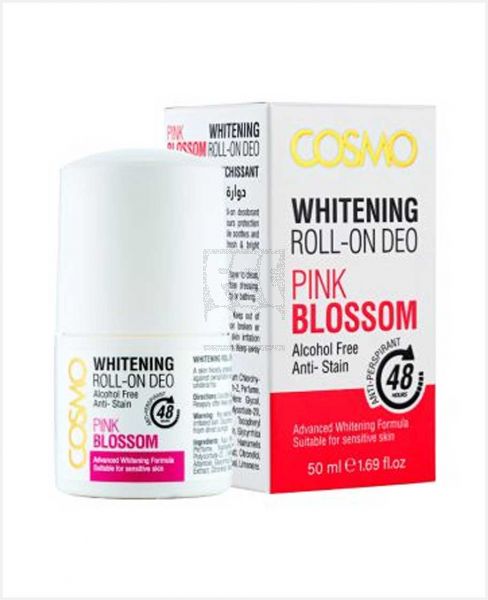 COSMO WHITENING ROLL ON DEO PINK BLOSSOM 50ML