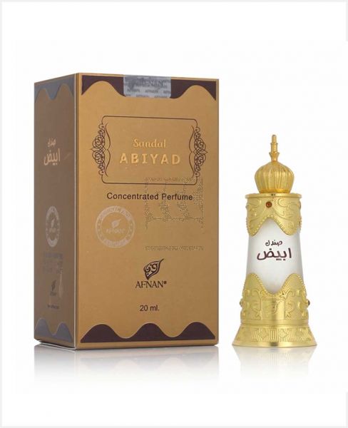 AFNAN SANDAL ABIYAD CONCENTRATED PERFUME 20ML